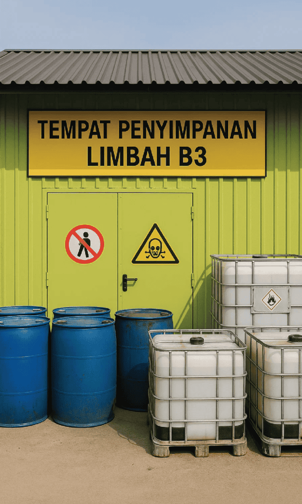 Rincian Teknis Tempat Penyimpanan Limbah (TPS) B3